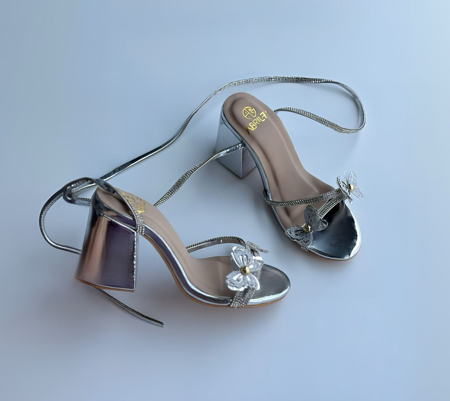 Tacon cuadrado | Mariposas