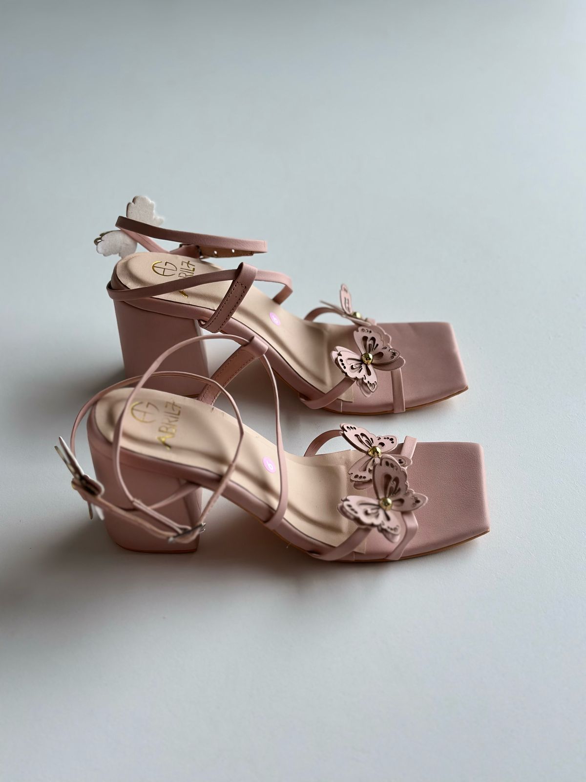 Tacon cuadrado | Mariposas